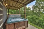 Lazy Bear Lodge - Lower Level Patio Hot Tub